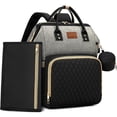 thumbnail image 1 of Mochila para Pañales ROSEGIN 35L Impermeable Acolchada Negra, 1 of 8