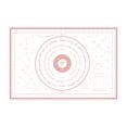 thumbnail image 1 of Alfombrilla para enrollar masa Lámina enrollable de silicona para pastelería Antideslizante Almohadilla para masa de repostería Accesorio de cocina, Rosa kenally HA003381-02, 1 of 7