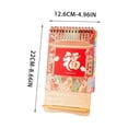 thumbnail image 2 of Extra Large Desk Pad Paper Desk Calendar Office Desktop Calendar Festive Red Mini Desk Calendar, 2 of 6