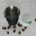 thumbnail image 3 of TIERPOP Coffee Dosing Cup Metal Coffee Dosing Cup Coffee Filter Coffee Powder Transfer Efficient Tool for Coffee Machine, 3 of 15