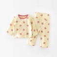 thumbnail image 3 of FAOWME Child Outfit Sets Round Neck Printed Long Sleeve Base Sets For Boys Girls (6 Months 3 Years Old) Clothes Sets Classic Dailywear, 3 of 3