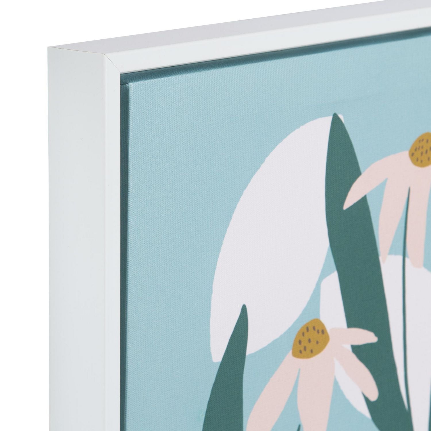 hometrends Serenna Rudbeckia Canvas Framed Art