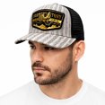 thumbnail image 4 of KNITE Gorra Farmer Rooster Gold Trucker Hombre Ajustable Estilo Rancho Gallo Oro, 4 of 5
