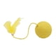 thumbnail image 2 of Juguete de pelota para gatos, juguete para rascar, regalo ideal, juguete para gatos de interior. amarillo, 2 of 9