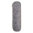 thumbnail image 2 of Gray Travel Cutlery Bag, 25x8 cm Zipper Storage Case for Utensils, Lightweight and Portable, High Quality for Summer Outdoor Dining, Picnics, or RV Travel Cutlery Storage Box, 2 of 9