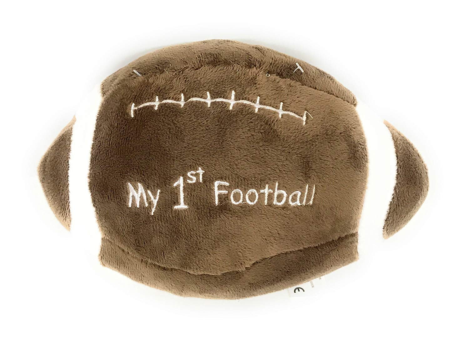 Kellybaby Soft Plush My 1st Football Toy and Rattle Size 9