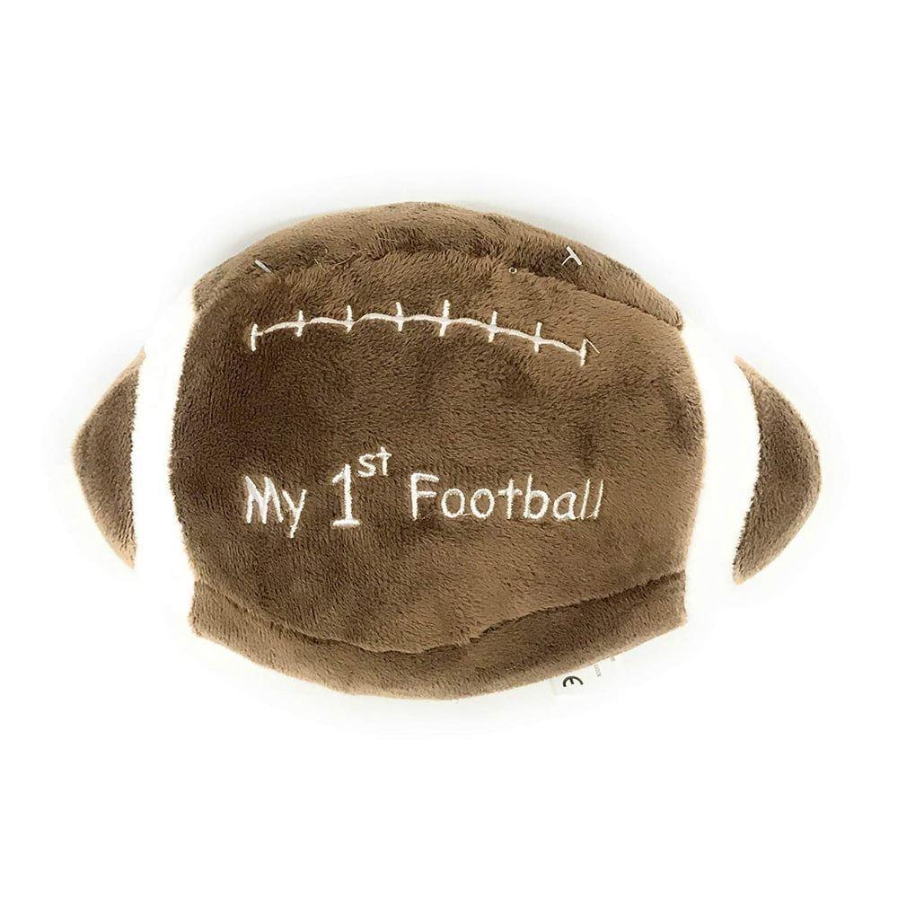 Kellybaby Soft Plush My 1st Football Toy and Rattle Size 9" Walmart