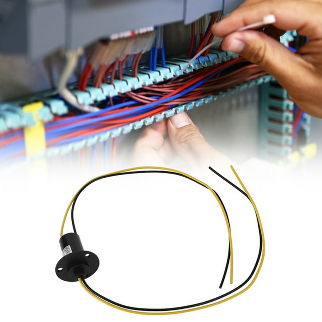 Conductive Slip Rings, 0-600V High Power Collector Ring Precious Metal Contact With IP51 Protection For Industrial Equipments
