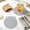Gray, variant on Xhegex Woven Round Placemats for Dining Table - Thermal Insulation Coasters, Durable and Easy to Clean | Perfect for Home & Kitchen Decor