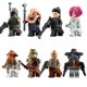 thumbnail image 2 of GalaxiaBlock 16 Figuras de Comando Espacial y Cazarecompensas | Set de Minifiguras de Bloques de Construcción con Temática Cósmica | Juguetes para Fiestas STEM, 2 of 10