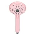 thumbnail image 3 of Pressurized Shower Head ABS Handheld Two Modes High Pressure Shower Sprayer Prevent Splashing Bathroom Accessories Pink, 3 of 10