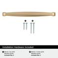thumbnail image 4 of Amerock Franklin 6-5/16 inch Center-to-Center Champagne Bronze Cabinet Pull, 25 Pack, 4 of 4