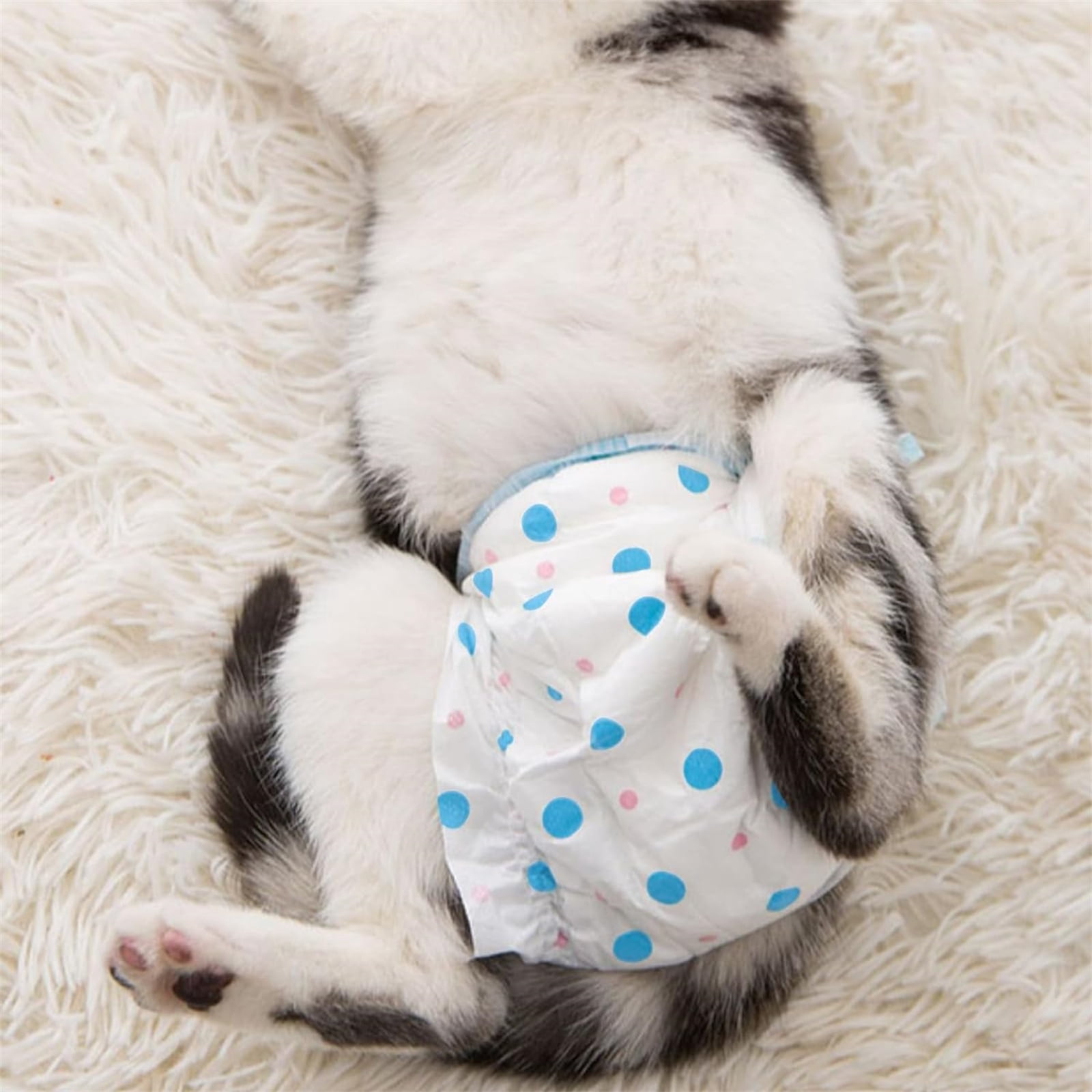 Disposable Rabbit Diapers,Small Pee Pads,with Rabbit Suspenders for Diapers Female,Squirrel Diapers,for Bunny Guinea Pig Kitten Hedgehog Sindoor and Outdoor Activities.(10PCS)