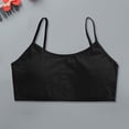 thumbnail image 4 of LIIPEE Girls Underwear Casual Summer Cute Solid Color Spaghetti Straps Soft Training Bras Kids Fashion Lightweight Breathable Comfortable Daily Bra,10-14 Years, 4 of 4