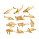 thumbnail image 5 of Modelo de animal en miniatura perfecl Juguetes educativos para niños 12 piezas, 5 of 8
