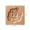 thumbnail image 1 of Molde de Cocina madera para galletas herramientas de formas DIY molde para hornear en relieve 3D para cocina (E) Sywqhk Libre de BPA, 1 of 6