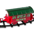 thumbnail image 4 of Disney Mickey Mouse Express Train Set, 12-Piece Red Plastic Toy, All Ages, by Ruz, 4 of 6