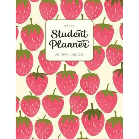 Dated Student Planner July 2019 - June 2020 : High School or Middle School Planner with Subject Blocks - Giant