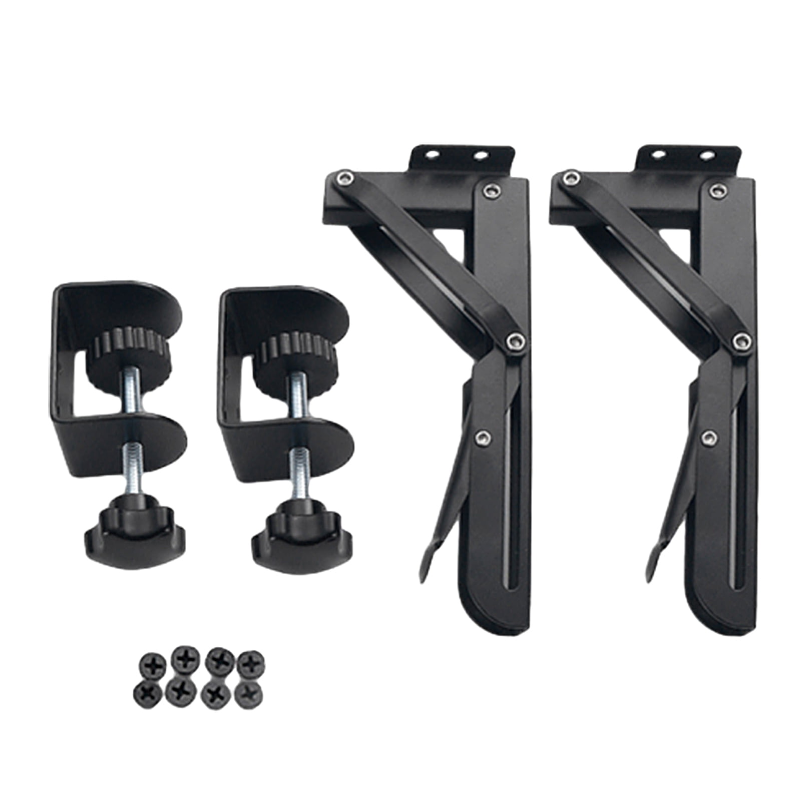 Foldable Bracket Shelf for Desktop Computer Stand for Desk Desktop Shelves Desk Keyboard Tray Desk Shelf Desktop