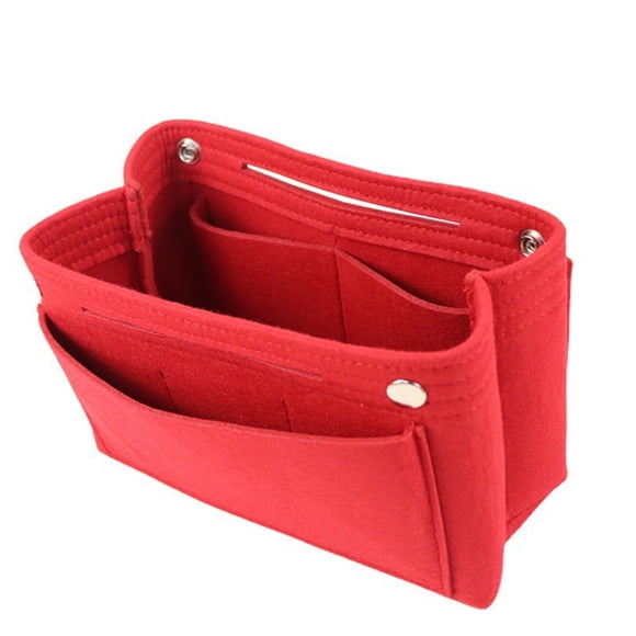 BEMS-Bolsa de fieltro creativa, bolsa organizadora multifuncional, maquillaje de fieltro