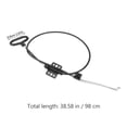 thumbnail image 2 of WRISTBIQUE 2Ud Manija De Con Cable Para Recliner De Sofá Construcción Fuerte En Negro, 2 of 8