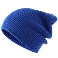 thumbnail image 3 of Beanie for Men, Beanie Hat Knit Ski Cap Fisherman Beanie for Men, Home Prefer Mens Winter Hats, Winter Hats Thick Knit Cuff Beanie Cap, Blue, 3 of 7