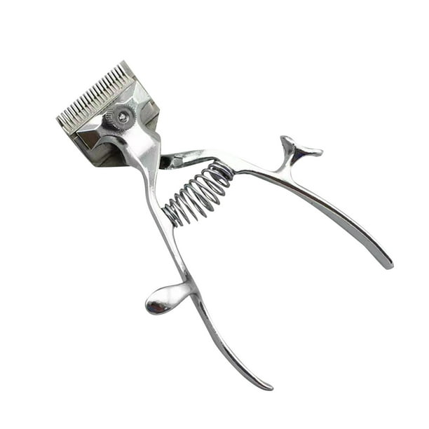 Barber Herramientas Manual de pelo de metal portátil Trimmer Cutter Super para Adultos Bebé y Mascotas