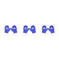 thumbnail image 2 of Guardurnaity 1 par de manoplas para niños pequeños, cómodas, adorables, pequeñas cubiertas para los dedos que mantienen el calor con patrones de Type1 NO1, 2 of 6
