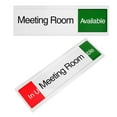 thumbnail image 5 of FRCOLOR 2pcs Versatile Acrylic Sliding Door Sign For Office Conference Room Door Signs In Use Available Sign Door Sign Privacy Sign Open Slider Privacy Sign, 5 of 8