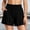 Black, variant on Sentmoon Bermuda Shorts Mid Waist Womens Long Shorts Breathable Solid Color Regular Fit Hiking Shorts with Pockets Trendy for Pool and Party Beach Items S-3XL