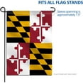 thumbnail image 2 of Anley Double Sided Maryland State MD Decorative Garden Flags Maryland Flag Protocol Proper Display for Home Decor Yard Flags - 18 x 12.5 Inch, 2 of 6