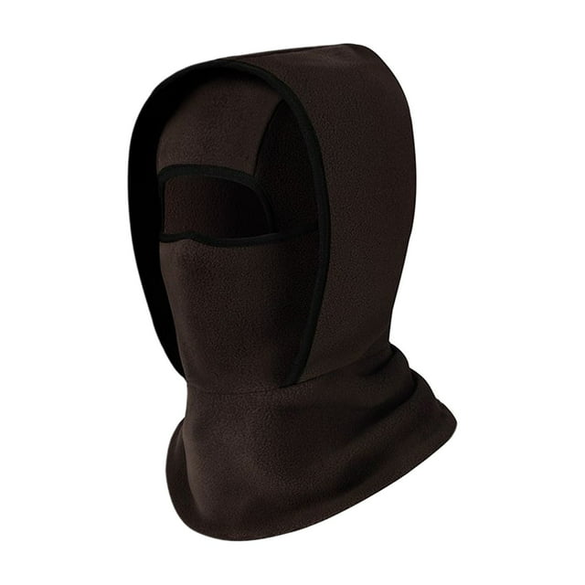 Couvre-chef Doublé Coupe-Vent Thermique d'Hiver pour Sports de Plein Air par Temps Froid Cyclisme Randonnée Moto Ski Planche à Neige et Activités de Camping
