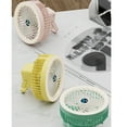 thumbnail image 3 of Comfortable Camping Fan Small Table Fan Rechargeable Desktop Ceiling USB Fan Adjustable Speeds for Comfort, 3 of 11