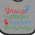thumbnail image 4 of Inktastic Financial Advisor Like Daddy Boys or Girls Baby Bib, 4 of 4