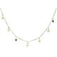 thumbnail image 1 of Xiao Hua Gargantilla con colgante de estrella de la suerte, cadena con borlas, collar llamativo para mujeres y niñas, dorado, ajustable., 1 of 2