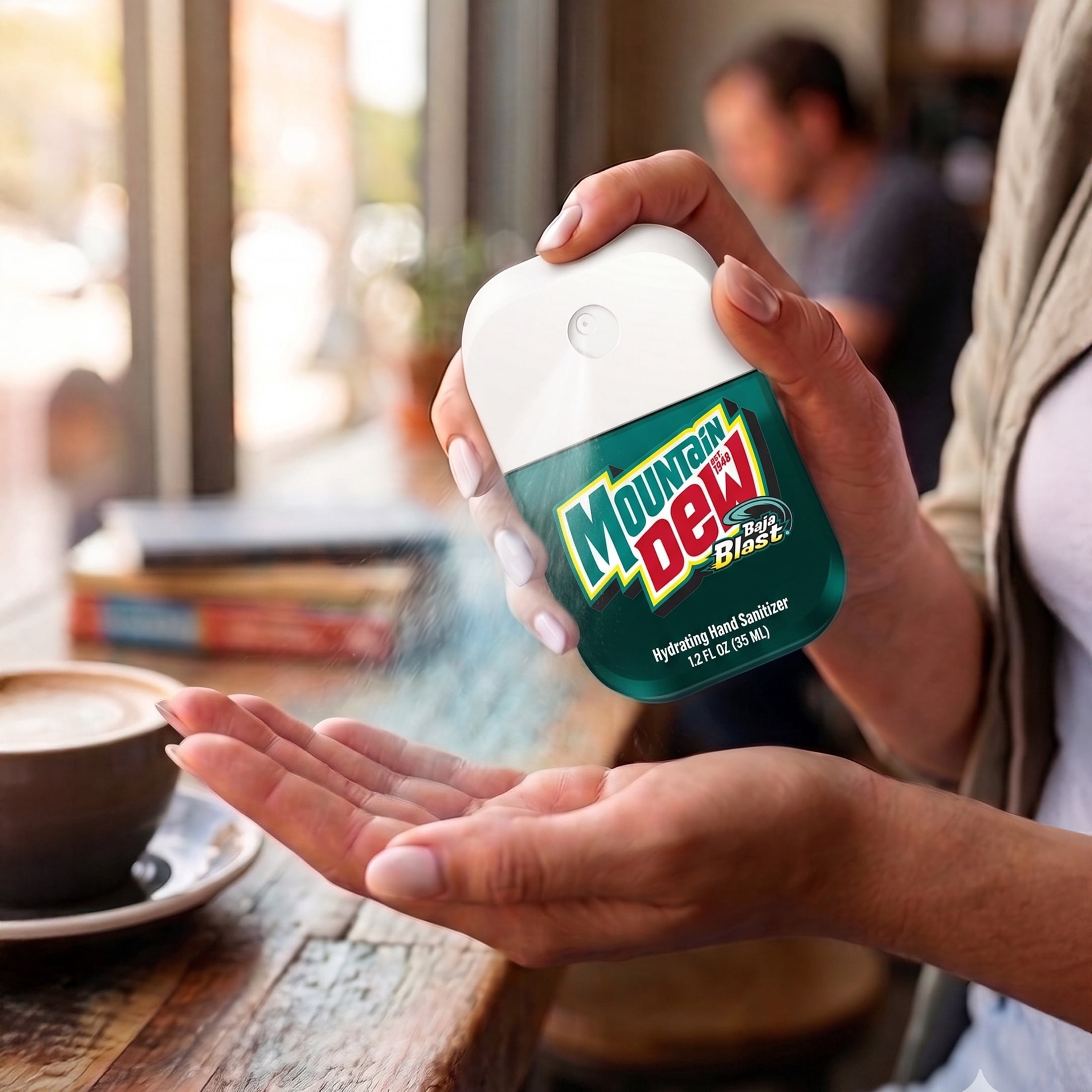 Mountain Dew Baja Blast Hand Sanitizer