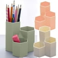 thumbnail image 1 of Baohd Pencil Pen Holder Easy Access And Durable For Desk Space-saving Storage Unique pink, 1 of 6