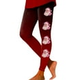 thumbnail image 1 of Zhanying Tenues d'Hiver pour Femmes 2025 Collants Rayés Noirs et Rouges Respirants Évacuant l'Humidité Grande Taille Rouge m, 1 of 6