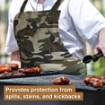 thumbnail image 3 of Hudson Durable Goods - Professional Grade Chef Apron for Kitchen, BBQ & Grill – Camouflage, 3 of 7