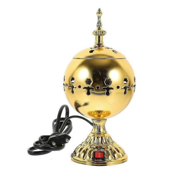 Electric Arabian Incense Burner Household Electric Censer Home Decoration (EU Plug)