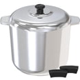 thumbnail image 1 of Stock Pot Magnaware de aluminio fundido de 14 cuartos de galón con tapa, 1 of 7