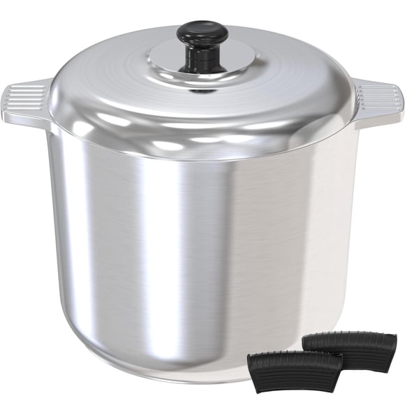 Stock Pot Magnaware de aluminio fundido de 14 cuartos de galón con tapa