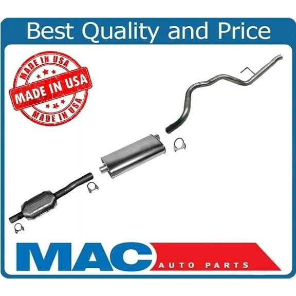 Fits 1999-2001 Grand Cherokee Muffler With Converter Exhaust System 4.0L 4.7L