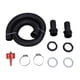 thumbnail image 2 of Kit De Conector De Manguera De Barril De Lluvia, Kit De Conexión De Plástico De Erosión Con Manguera De 39,4 Pulgadas Para Recolección De Agua, Riego De Jardín, 2 of 7