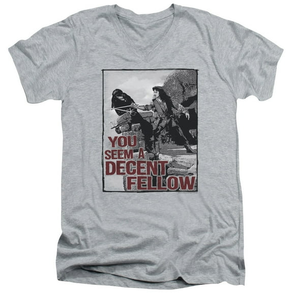 Princess Bride - Fellow - Slim Fit V Neck Shirt - Large