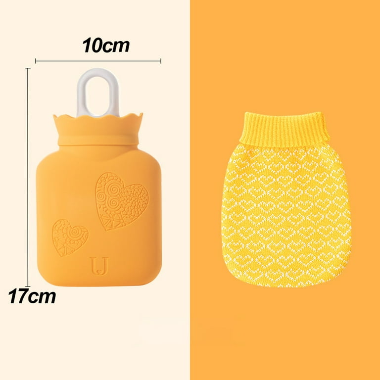Buy Wholesale China Mini Hot Water Bottle, Silicone Hot Water Bag For Kids,  Suitable For Pain Relief, Cramps, Back, Neck, Feet & Hot Water Bottle With  Cover at USD 4.15