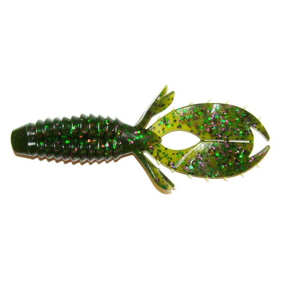 Big Bite Baits YoMama Soft Plastic Creature Bait (Watermelon Candy, 3 inch)