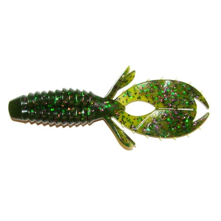 Big Bite Baits YoMama Soft Plastic Creature Bait (Watermelon Candy 3 inch)