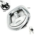 thumbnail image 3 of Whale Tail Lock T-style Lock Cargo Door Rv With Confidence Made Of High-quality Material Sturdy And Durable Chrome Handle Chrome, 3 of 9