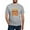 Heather Gray, variant on CafePress - World's Grooviest Dad Fitted T Shirt - Fitted T-Shirt, Vintage Fit Soft Cotton Tee
